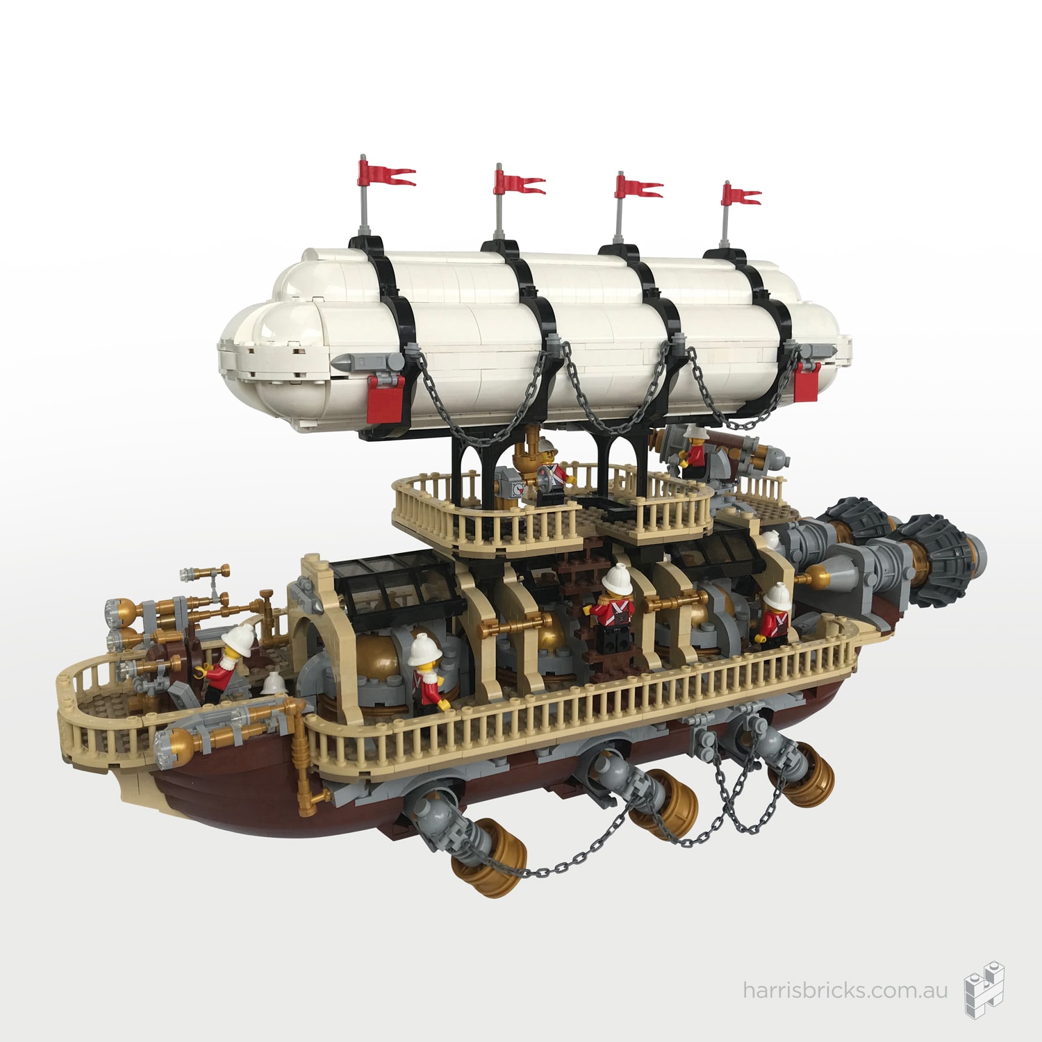 Lego best sale steampunk ship