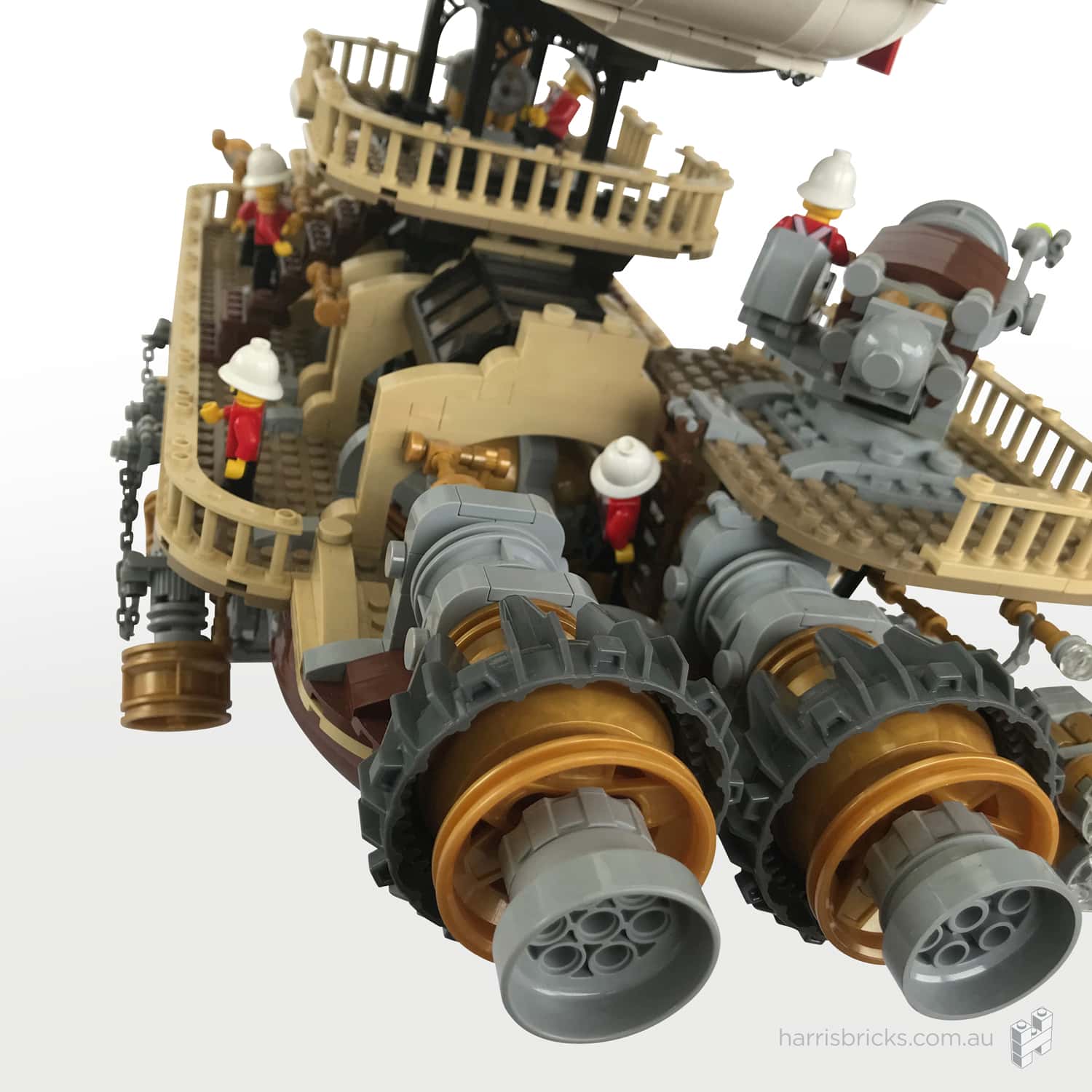 LEGO Steampunk Ship Imperial Airship Bricktania