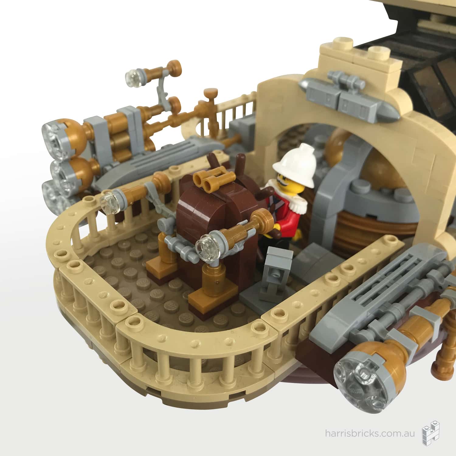 LEGO Steampunk Ship Imperial Airship Bricktania