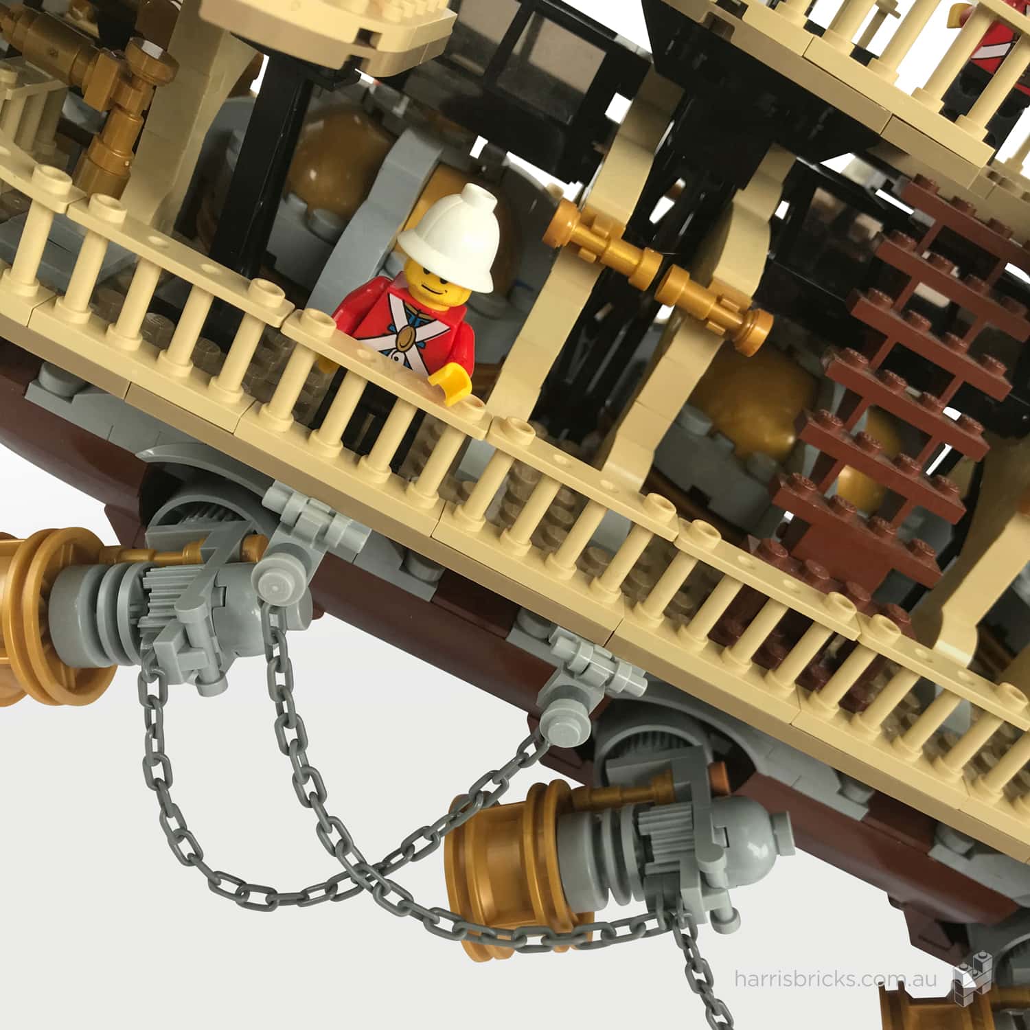 LEGO Steampunk Ship Imperial Airship Bricktania