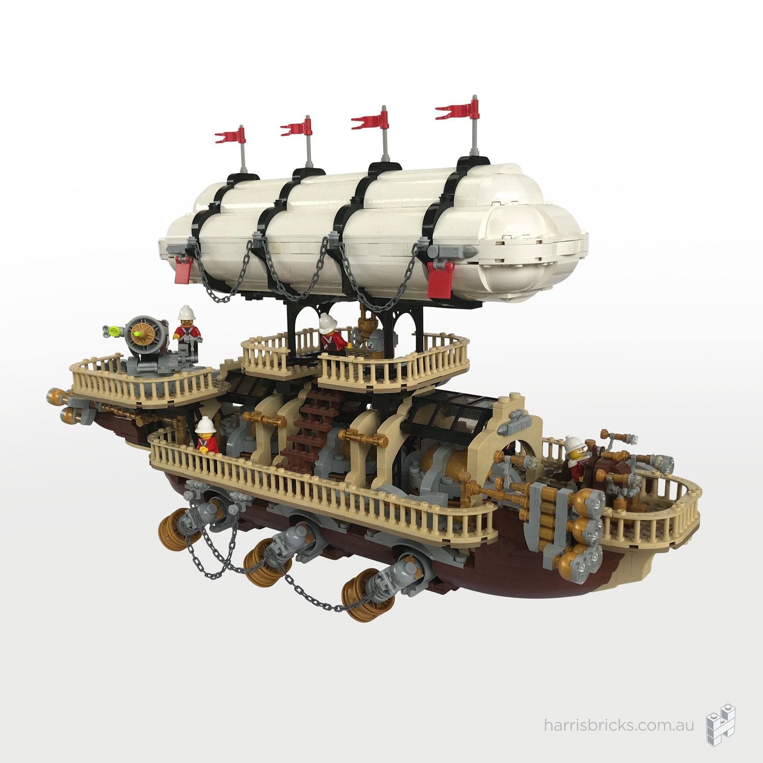 LEGO Steampunk Ship Imperial Airship Bricktania