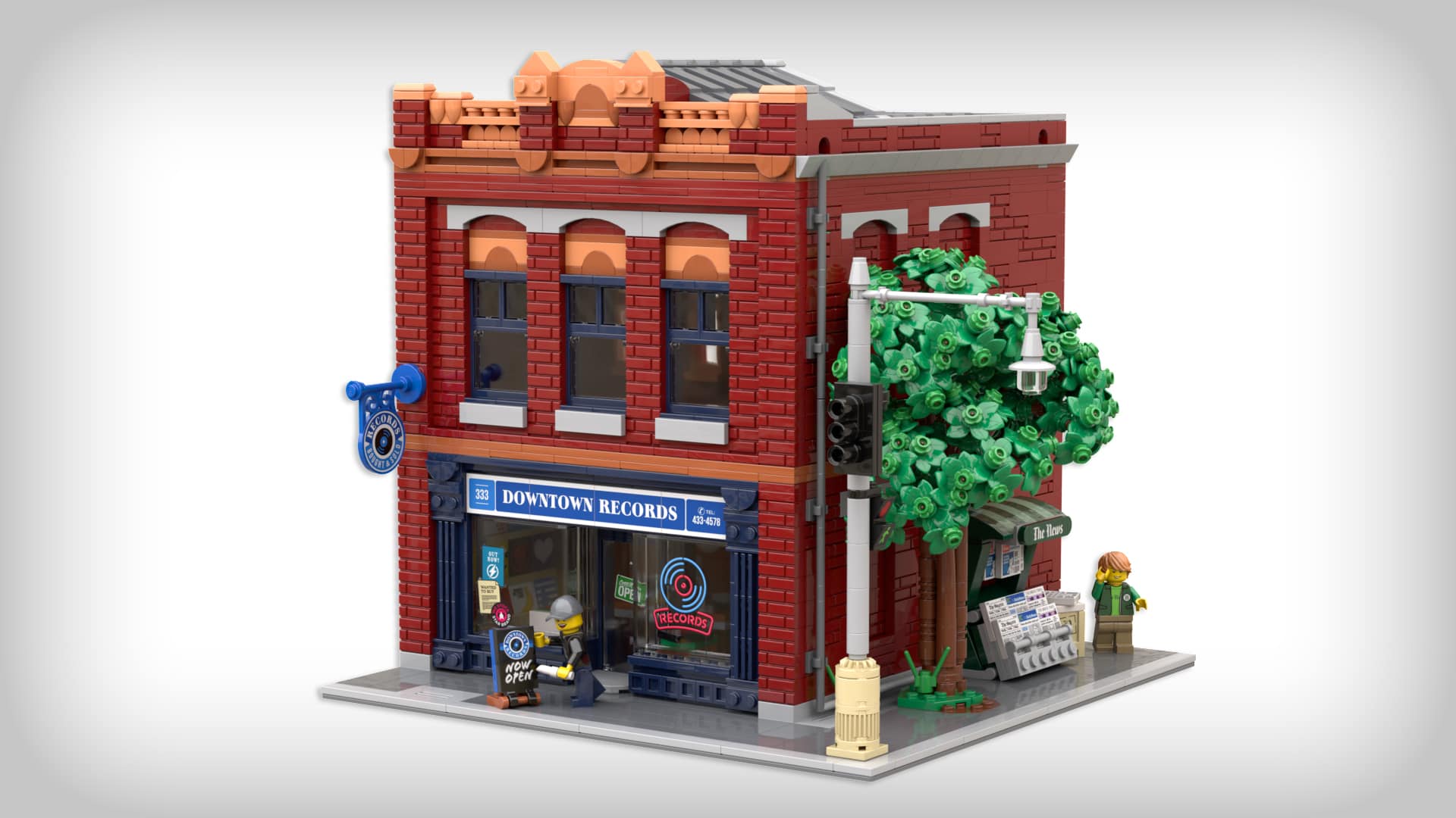 Lego record store sale