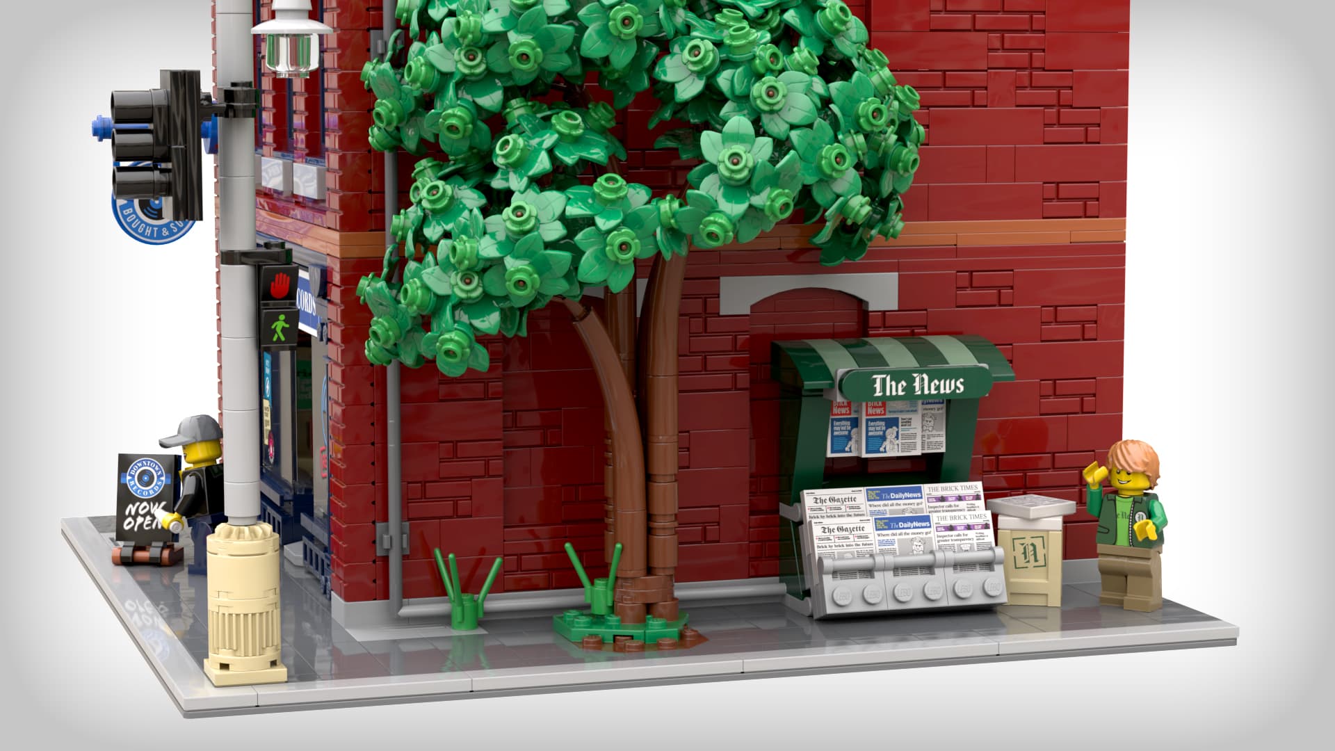 Lego discount record shop