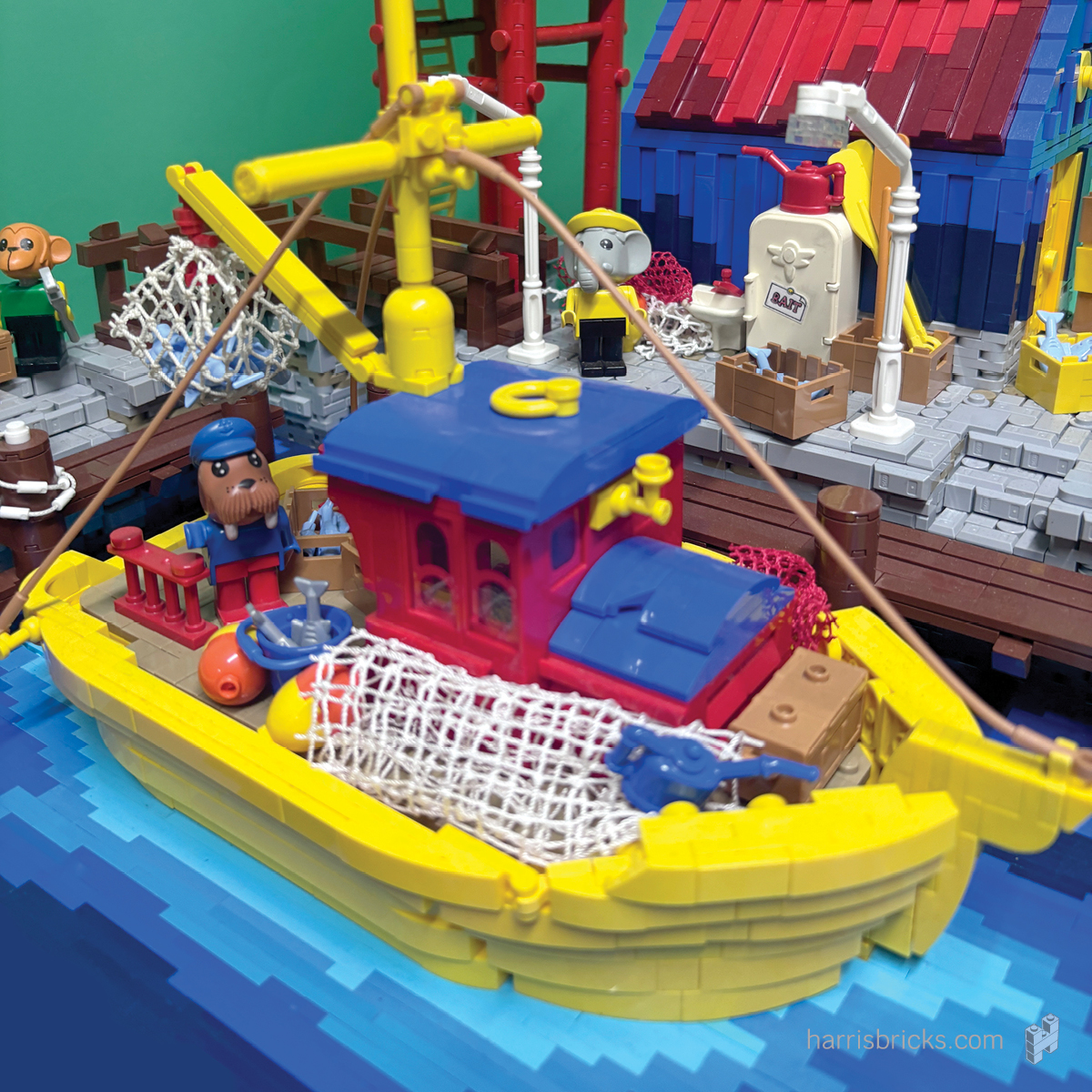 By the Docks Neo Fabuland build by HarrisBricks